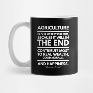 AGRICULTURAL MAKE HAPPINESS Mug